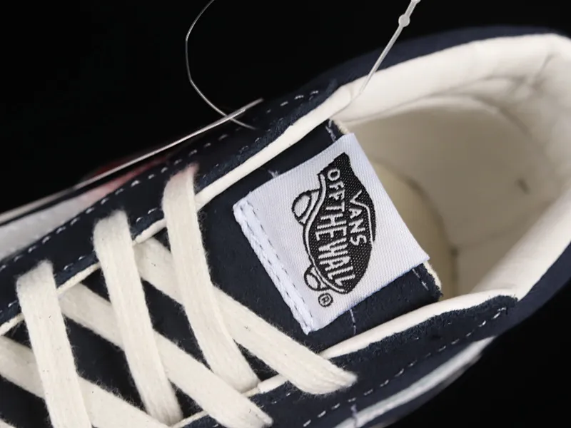 All categories Vans Vans series Vans Mid Vans China Vans Sk8-Mid Reissue Navy mid-top casual vulcanized canvas sneakers VN0A32QZ9G6